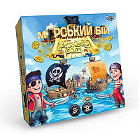 Гр Настільна розважальна гра "Морський бій Pirates Gold" G-MB-03U УКР. (10) "Danko Toys"