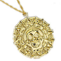 Кулон монета Ацтеков золотистое 15.6.415