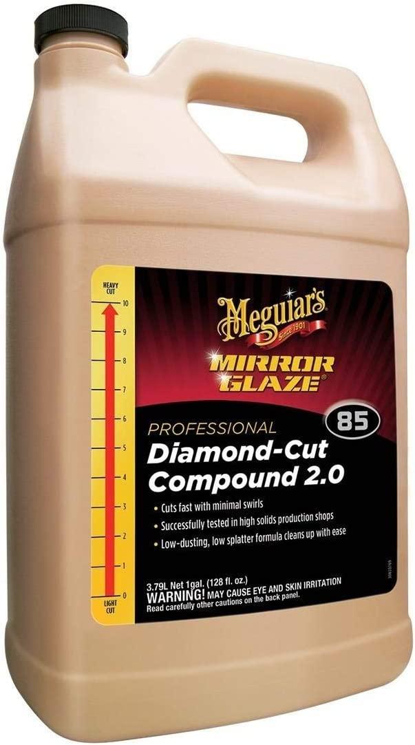 Полировальная паста режущая - Meguiar`s Diamond-Cut Compound 2.0 3,79 л. (M8501) - фото 1 - id-p1071775280