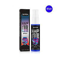 Cпрей для окрашивания волос синий Sevich Hair Color Spray