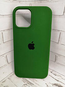 Чохол на iPhone 12 накладка бампер протиударний Original Soft Case army green