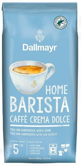 Кава Dallmayr Home Barista Caffe Crema Dolce в зернах 1 кг