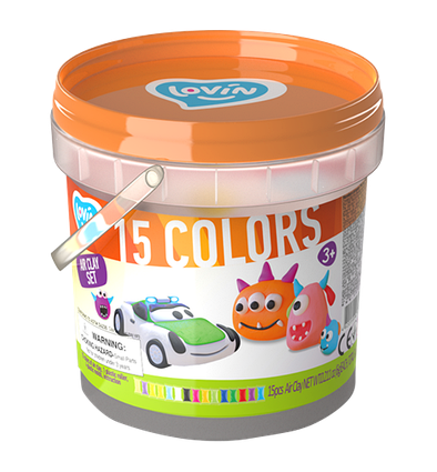 Набір для ліплення з повітряним пластиліном Компанія монстрів ТМ Lovin 70146