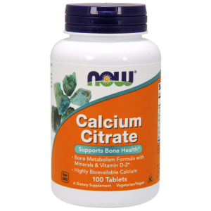 Now Calcium Citrate 100 tab