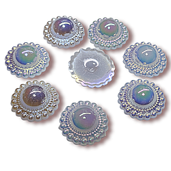 Напівнамистини Сонечко 25 г 16 мм Білий АВ +-47 шт.