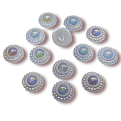 Напівнамистини Сонечко 25 г 9 мм Білий АВ +-225 шт.