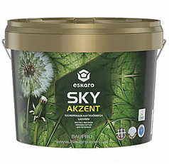 Фарба інтер'єрна для стелі ESKARO SKY (біла В1) 9 л.
