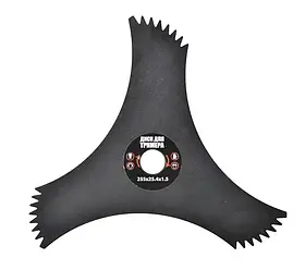 Диск для тріммера MasterTool 19-1916, 10" 3Т*25,4 з зубцями
