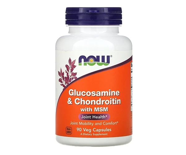 Now Glucosamine & Chondrotin with MSM 90 caps