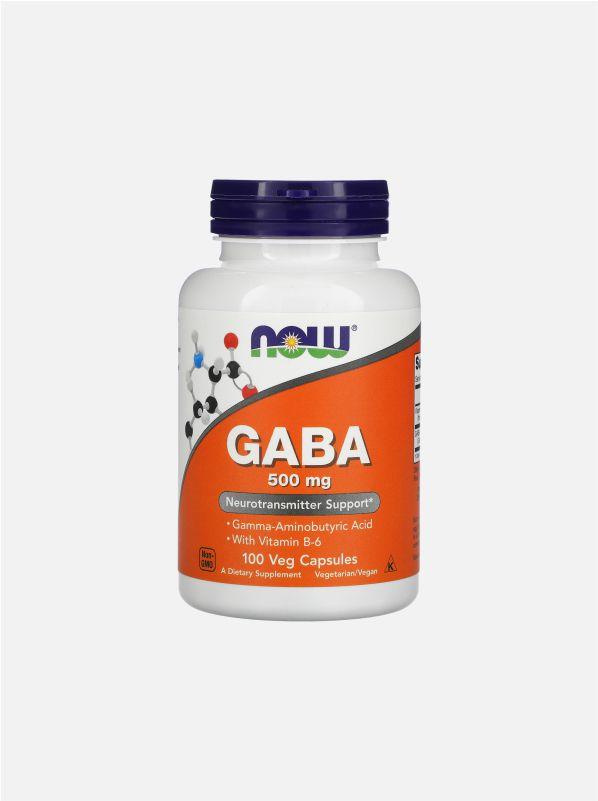 Now Gaba 500 mg 100 caps