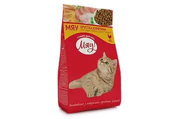 Сухой корм Мяу Хрустящая курочка 300 г