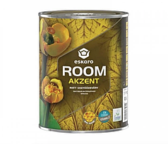 Фарба інтер'єрна для стін та стелі ESKARO ROOM (під тонування В3) С-3, 2.7 л.