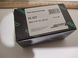 Реле включення фар  2101-07,  24 (DECARO) РС 527