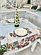 Новорічна серветка на стіл гобеленова 33*53 см  VILLAGE, фото 5