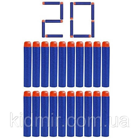 Кулі нерф для бластерів Еліт 20 шт Nerf N-Strike Elite Series, фото 1