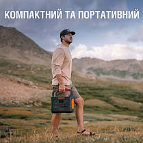 Сонячний генератор Jackery 1000 PRO 1000 Вт/год (Explorer 1000 PRO + 2 Solarsaga 80 W) Solar-Generator-1000-Pro, фото 6