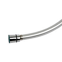 Шланг для душу 1/2" PVC 3-шаровий з підшипником сріблястий 150 см AQUATICA XB-0173 (9791611), фото 3