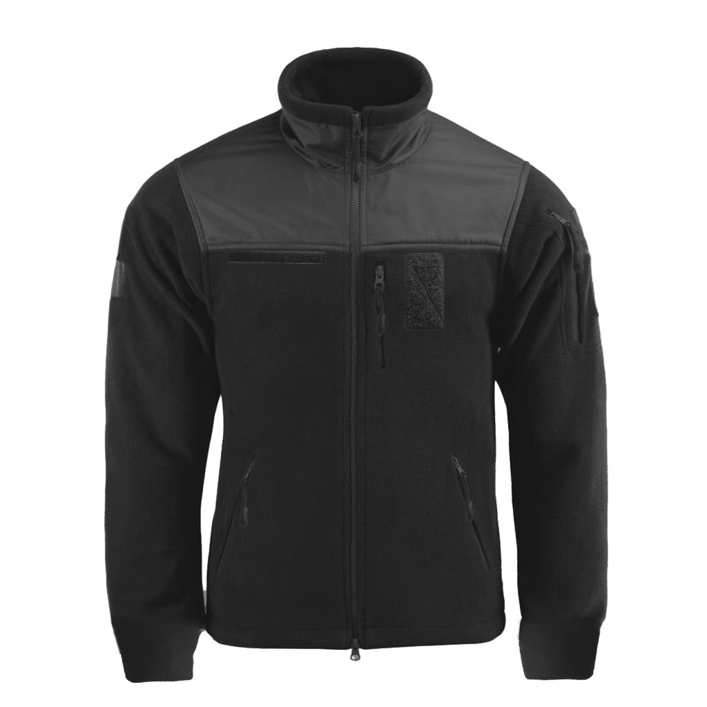 Куртка флісова армійська тактична чоловіча MCT Comfort. Колір чорний.