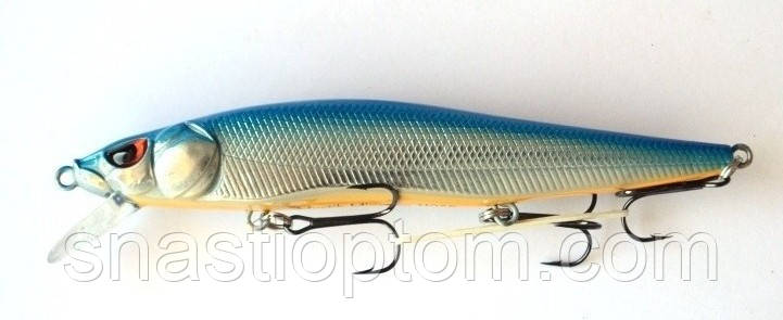 Воблер для риболовлі EOS Mystik Minnow SP, довжина 110мм, вага 14,5г, заглиблення 0,8-1,2м, колір №050