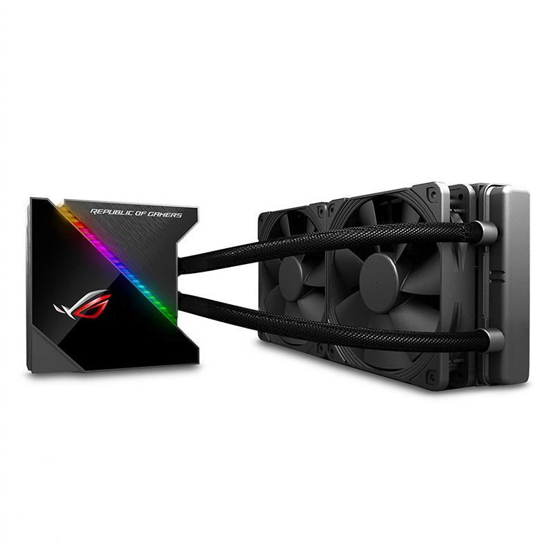 Система водяного охолодження Asus ROG Ryujin 2x120m Aura OLED (90RC0030-M0UAY0)