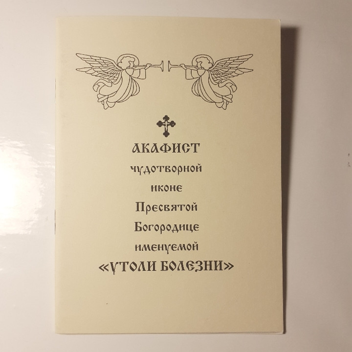 Акафіст ВТОМИ ХВОРОБИ чудотворній іконі Пресвятій Богородиці