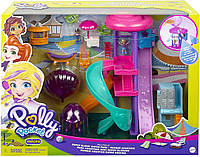 Игровой набор Аквапарк Полли Покет Polly Pocket Pollyville Super Slidin' Water Park