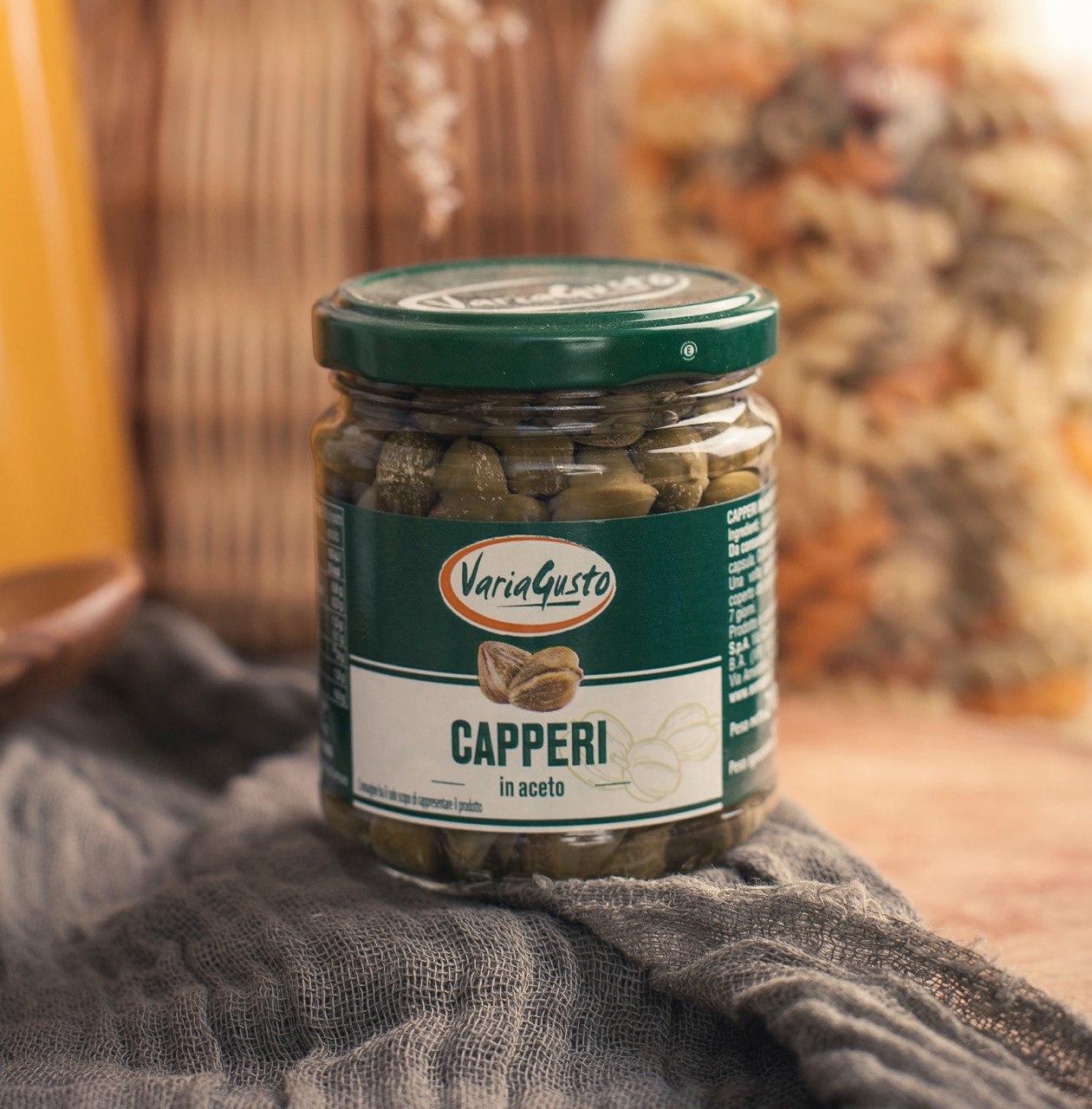 Каперси в оцеті "Capperi" 🤩 100 гр. Італія