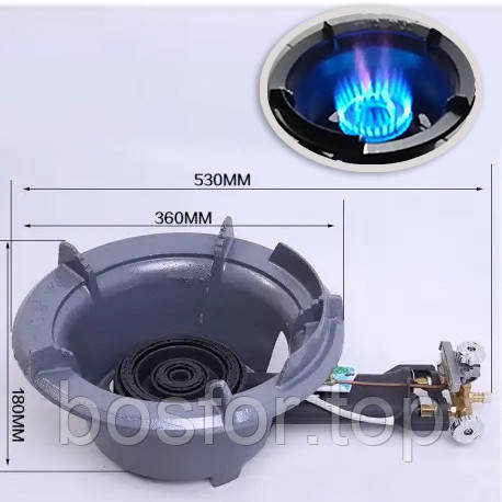 Пальник газовий LPGBurn ZY10L-04 30 кВт ( З П'ЄЗОРОЗІГОМ) BF