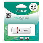 USB Флеш-накопичувач 32GB Apacer AH333 White (AP32GAH333W-1), фото 5