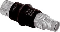 Коннектор переходник(Подключение к датчику-Розетка,M8,3-pin/Управл.вилка М8,4-pin) 204121 M8K3/M8S4 Di-soric
