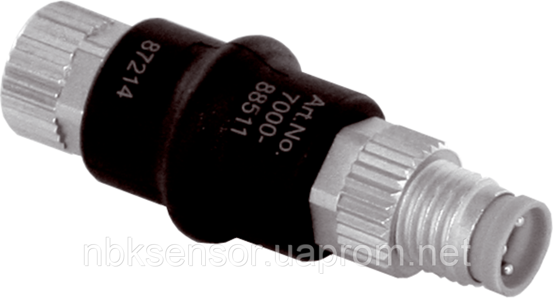 Коннектор переходник(Подключение к датчику-Розетка,M8,3-pin/Управл ...