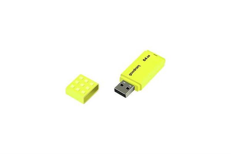 USB Флеш-накопичувач 64GB GOODRAM UME2 Yellow (UME2-0640Y0R11)