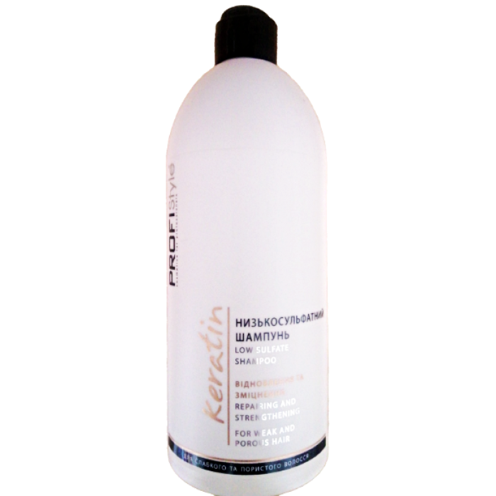 Шампунь низькосульфатний  ProfiStyle Keratin 500 мл