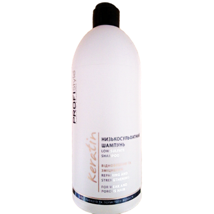 Шампунь низькосульфатний ProfiStyle Keratin 500 мл, фото 1