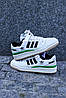 Чоловічі кросівки Adidas Forum 84 Low Beige Green Black GX9058, фото 7