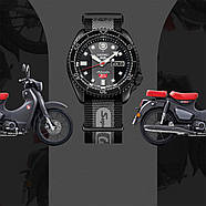 Чоловічий годинник Seiko 5 Sports SRPJ75 Honda Super Cub Limited Edition [5000 шт], фото 2