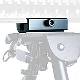 Швидкознімний адаптер для сошок TipTop на планку Пікатінні, фото 7