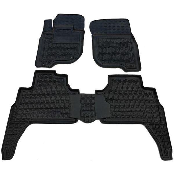 Гумові килимки в салон Mitsubishi Pajero Sport 2016-, фото 1