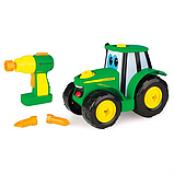 Конструктор трактор с шуруповертом John Deere Kids, фото 3