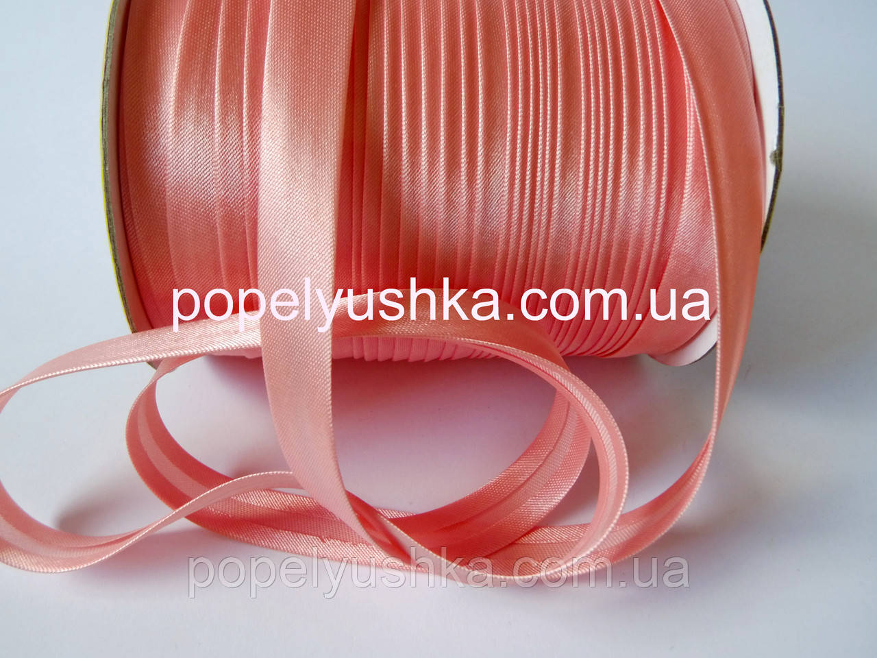 Коса бейка 1,5 см рожева, фото 1