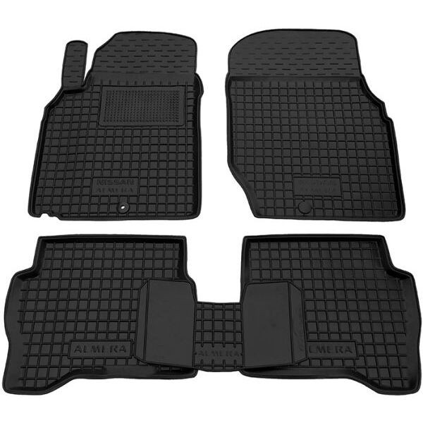 Гумові килимки в салон Nissan Almera Classic 2006-, фото 1