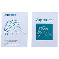 Змішувач MD Ø40 для кухні гусак прямий 150 мм на шпильці AQUATICA (MD-2B144C), фото 6