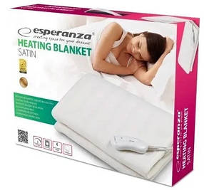 Електропростирадло, простирадло з підігрівом Esperanza EHB002 SATIN (60 Вт, 150x80 см, Польща) электропростынь