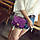 Маленька жіноча фіолетова сумка, фото 4