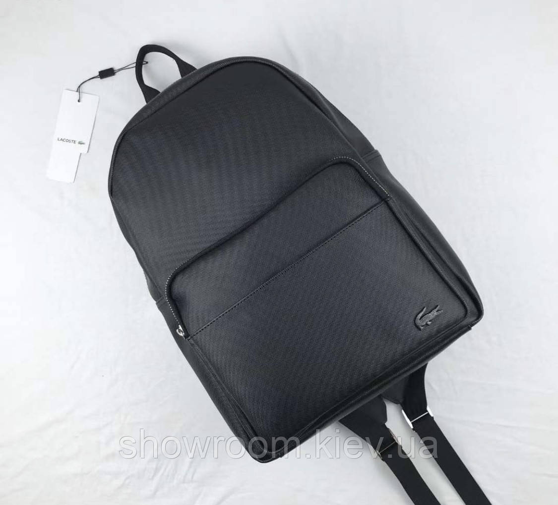 Чоловічий рюкзак Lacoste (2044) black, фото 1