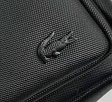 Чоловічий рюкзак Lacoste (2044) black, фото 2