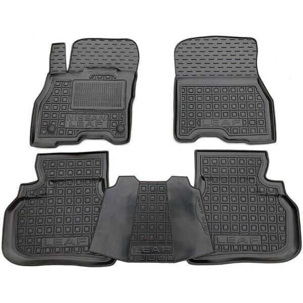 Гумові килимки в салон Nissan Leaf 2018-, фото 1