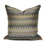 Декоративна подушка на диван. Стильна інтер'єрна подушка Сучасна дизайнерська подушка 45*45, стиль 4, фото 2