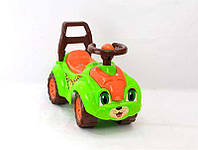 Детская каталка-толокар беби машина Кошечка 3268 Technok Toys зеленый