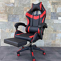 Кресло геймерское SEWEN red черно красное игровое спортивное